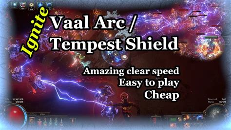 poe tempest shield build.